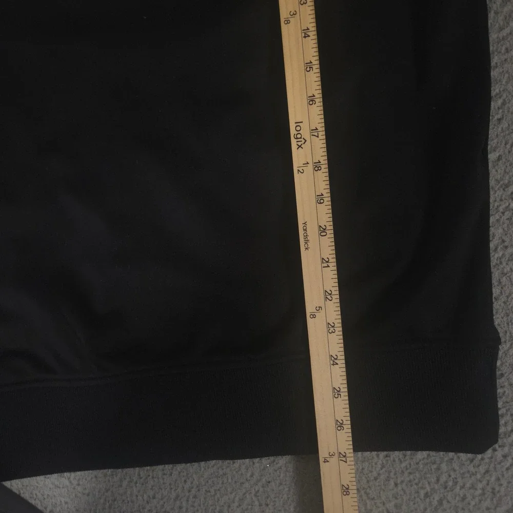 The North Face Jacket Mens Medium Black Tech Full-Zip Fleece Siteimprove Logo